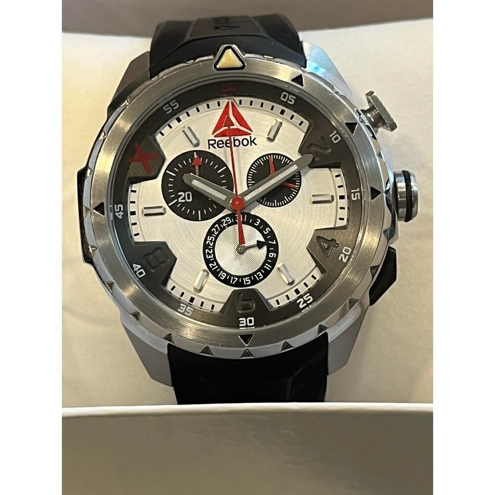 Unisex Reebok Quartz Chrono 45mm Watch NWOT